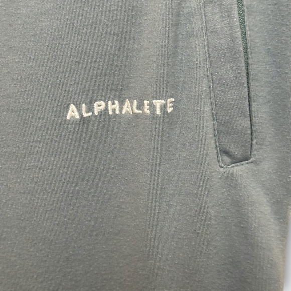 ATLPHALETE Core Essential Joggers M | Gray Athleisure Workout Streetwear Motto - Picture 6 of 9